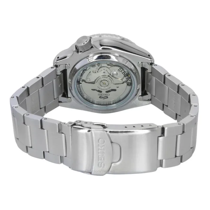 Seiko 5 Sports SKX Series Regatta Timer Retro Blue Dial Silver Steel Strap Watch For Men - SRPK13K1 - Image 8